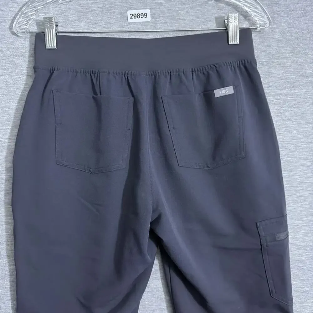 Figs Women’s Size XS Gray #5315 High Waisted Zamora Jogger Scrub Pants